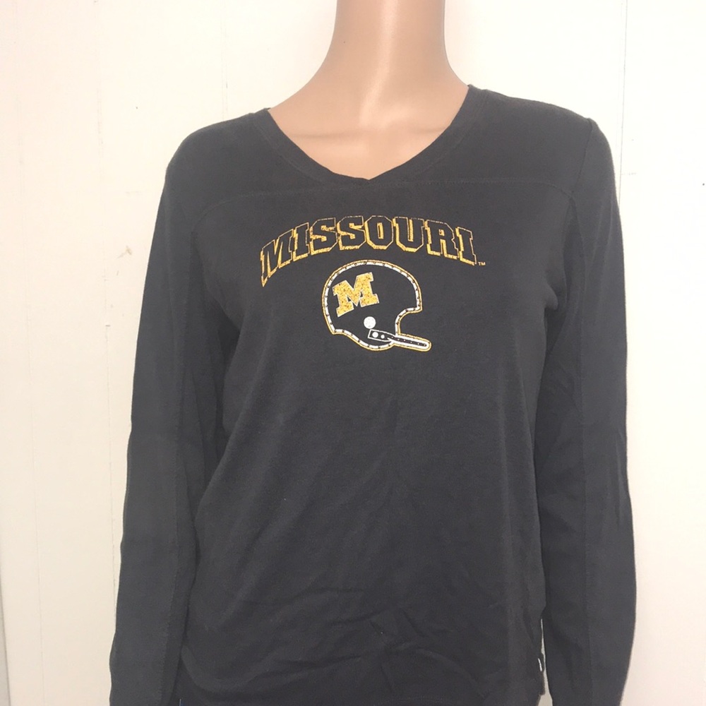 Youth Girls Missouri  long Sleeve Shirt Size YLG